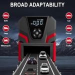 Jump Starter with Air Compressor 400A Battery Jumper Starter Portable Whit 100PSI Tire Inflator Portable Air Compressor, 12V Battery Booster for Up to 3.5L Gas/2.0L Diesel, 4 to 6 Cylinder Engine