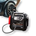 Fits Viking 1000 Peak Amp Lead-Acid Multifunction Jump Starter & Power Pack with 150 PSI Air Compressor - 350 Cranking Amps, 6 AWG Cables, Pressure Gauge, Worklight,12V Power Port & 12 Watt USB Port