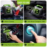 KeenPower 6000A Super Capacitor Jump Starter [Upgraded Clamps & Screen Version] – No Traditional Battery, Powered by 6X 3000F Supercapacitors, Works in -45°F Env, 3-Mins Fast Charging for Instant Use