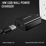 Avapow A68 Jump Starter 6000a with Avapow Wall Charger 18W for Jump Starter Charging or Phone Charging