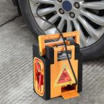 6-in-1 Car Battery Jump Starter with Air Compressor - E-Ant 2000A Jump Starter with Air Compressor 12V Battery Jumper Box 400 Watt Inverter Power Station with AC/DC/USB Outlets (10L Gas/8L Diesel)