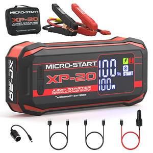 Antigravity Batteries: 2000A Jump Starter – 12V Lithium Battery Booster Pack, Portable Jump Box, for up to 10.0L Gas & 8.0L Diesel Engines
