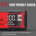 GOOLOO GT4000S Jump Starter & A3 Jump Starter with Air Compressor, 3000A Portable Car Battery Booster (9.0 Gas/6.5L Diesel) with 150PSI Auto-Shutoff Tire Inflator