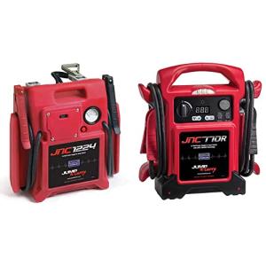 Jump-N-Carry JNC1224 3400/1700 Peak Amp 12/24V Jump Starter & Jump-N-Carry JNC770R 1700 Peak Amp Premium 12 Volt Jump Starter - Red