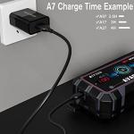 Avapow A68 Jump Starter 6000a with Avapow Wall Charger 18W for Jump Starter Charging or Phone Charging