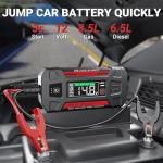 LOKITHOR J401X Jump Starter, -40℉ Auto-Heating Tech, 2500A 12V Battery Jumper Starter Portable, Lithium Car Battery Booster Pack (8.5L Gas/6.5L Diesel), Jump Box with 100W Fast Charging, LED Light