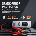 YESPER Boost Jump Starter Battery Pack 4120A 27000mAh Car Battery Charger Jumper Starter (All Gas/up to 10L Diesel) 100W Quick Charge 12V Portable Jump Box for Totally Dead Vehicle with DSLI Safe Tech