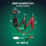 Battery Tender 2000 AMP Lithium Jump Starter - 16000mAh Portable Power Station - LED Flashlight Emergency Strobe - 3 Fast USB Charging Ports - 030-2030-WH