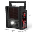 2000A Peak Car Battery Jump Starter with Air Compressor Tire Inflator, All in One Heavy Duty 12V Battery Jumper Box Car Start Booster Up to 10L Gas/8L Diesel Engines with 400W AC Inverter, LED Light