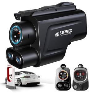 SIFWEX NACS to CCS1 Adapter | UL2252 Standard Tested (SGS Verified) | 500A 250kW Fast Charging | Enables CCS1 EVs to Use Tesla Supercharger | Waterproof | Lock Design | Portable EV Charger Adapter