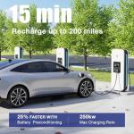 SIFWEX NACS to CCS1 Adapter | UL2252 Standard Tested (SGS Verified) | 500A 250kW Fast Charging | Enables CCS1 EVs to Use Tesla Supercharger | Waterproof | Lock Design | Portable EV Charger Adapter