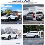 SIFWEX NACS to CCS1 Adapter | UL2252 Standard Tested (SGS Verified) | 500A 250kW Fast Charging | Enables CCS1 EVs to Use Tesla Supercharger | Waterproof | Lock Design | Portable EV Charger Adapter