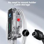 VEIPHLOX Level 2 EV Charger 40 Amp, EV Chargers for Home, Electric Car Charger w/ RFID Card, Smart Electric Vehicle Charging Stations, EVSE with App, Wi-Fi and Bluetooth Enabled J1772– GEN 2