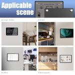 Zilvex AC Magnetic Wall Mount Charger for Samsung Galaxy Tab S11 11" – 15W Fast Charge Base + Magnetic Case, Smart Home Wall Dock Tablet Stand