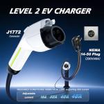 VDLPOWERVP Level 2 EV Charger, 11.5KW /50A Fast Wall Home Charging Station, 27.3ft Charging Cable with Smart App (WiFi), 240V EV Charger with NEMA 14-50, EVSE J1172 Connector for Electric Car EC51W