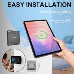Zilvex AC Magnetic Wall Mount Charger for Samsung Galaxy Tab S11 11" – 15W Fast Charge Base + Magnetic Case, Smart Home Wall Dock Tablet Stand