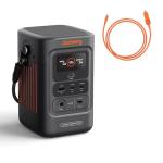 Jackery Portable Power Station Explorer 240D, 256Wh Backup Lithium Battery, with Car Charger Cable (DC8020)