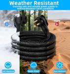 6/3 Welder Extension Cord 50 Amp SOOW Weld Cord 6 AWG Power Cable,250V NEMA 6-50 Heavy Duty Welding Cable 6 Gauge Power Extension Cord for Welding Machine MIG/TIG/Stick,Plasma Cutter,Car Charger-50ft