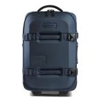 Pelican Aegis Luggage - Carry On Duffel Bag with Wheels - 22 Inch Carry On Bag + Travel Bundle, Air Tag, Wireless Portable P-Bank, 20W 2-Port USB-C/A Wall Charger (Indigo Blue)