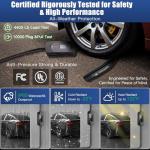 ChargeEZ Tesla Portable Charger Level 2-40 Amp Home/Outdoor EV Charger with Smart App, Delay Timer, 25Ft Cable, NEMA 14-50 Plug, FCC/UL/ETL Certified, Compatible with Model 3/Y/X/S/Cybertruck(NACS)