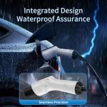 WenStorm for Tesla Extension Cord 240V, Compatible with Tesla Model X/Y/3/S, 50FT Extra Long Charging Cable for Tesla Home Charging and Mobile Charger(50FT,White)