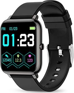 KALINCO Smart Watch with Heart Rate & Fitness Tracking