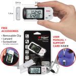 Realalt 3D Pedometer with Clip and Strap