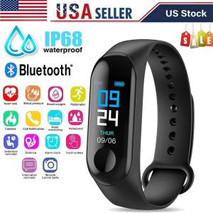 Smart Health Tracker Watch with Heart Rate & BP Monitor