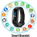 Smart Health Tracker Watch with Heart Rate & BP Monitor