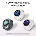 Samsung Galaxy Watch 8 (2025) 40mm Bluetooth Smartwatch, Cushion Design, Fitness Tracker, Sleep Coaching, Running Coach, Energy Score, Heart Rate Tracking, Silver [US Version, 2 Yr Warranty]