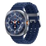 Samsung Galaxy Watch Ultra (2025) 47mm LTE Smartwatch, Titanium Casing, Advanced Sleep Coaching, Running Coach, Energy Score, Heart Rate Tracking, GPS, Titanium Blue [US Version, 2 Yr Warranty]