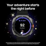 Samsung Galaxy Watch Ultra (2025) 47mm LTE Smartwatch, Titanium Casing, Advanced Sleep Coaching, Running Coach, Energy Score, Heart Rate Tracking, GPS, Titanium Blue [US Version, 2 Yr Warranty]