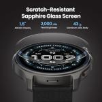 Amazfit Balance 2 Smart Watch 47mm AMOLED Sapphire Glass Display, Offline Maps, Dual Band GPS, 21 Days Battery, 170+ Sport Modes, Hyrox & Golf Mode, Heart Rate & Sleep Tracker for Android & iPhone
