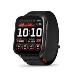 Garmin® Venu® X1, Thin and Lightweight GPS Smartwatch, AMOLED Display, Advanced Health and Fitness Features, Black with Slate Titanium Caseback and Black ComfortFit Nylon Band