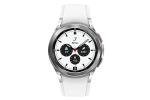 SAMSUNG Galaxy Watch 4 Classic 46mm Smartwatch with ECG Monitor Tracker for Health, Fitness, Running, Sleep Cycles, GPS Fall Detection, LTE, US Version, Silver