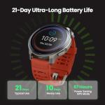 Amazfit Balance 2 Smart Watch 47mm AMOLED Sapphire Glass Display, Offline Maps, Dual Band GPS, 21 Days Battery, 170+ Sport Modes, Hyrox & Golf Mode, Heart Rate & Sleep Tracker for Android & iPhone