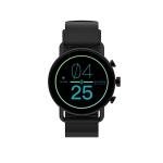 Skagen Falster Men's Gen 6 Stainless Steel Smartwatch Powered with Wear OS by Google with Speaker, Heart Rate, GPS, NFC, and Smartphone Notifications Color: Black (Model: SKT5303V)