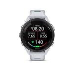 Garmin Forerunner 265S Running Smartwatch, Colorful AMOLED Display, Training Metrics and Recovery Insights, Whitestone and Neo Tropic 42 mm
