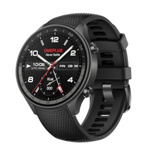 OnePlus Watch 2R, 32GB, Sleep Monitor, Heart Rate Tracking, Smartwatch with Fitness Insights,100-Hour Battery, 1.43'', Bluetooth WiFi, Gunmetal Gray