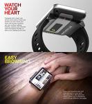 Rainbuvvy 4G Smart Watch 2.86 Inch Screen Android 7.1 1GB+16GB 5MP Camera 2700mAh Battery Smartwatch for Men (Black, 3GB+32GB)