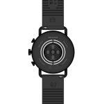 Skagen Falster Men's Gen 6 Stainless Steel Smartwatch Powered with Wear OS by Google with Speaker, Heart Rate, GPS, NFC, and Smartphone Notifications Color: Black (Model: SKT5303V)