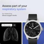 WITHINGS ScanWatch 2 - Women's Men's Health Smartwatch, ECG, SpO2, Temperature, Sleep Tracking, Respiratory Health, Waterproof, 30-Day Battery, 30-Day Battery, Android & iOS
