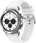 SAMSUNG Galaxy Watch 4 Classic 42mm Smartwatch with ECG Monitor Tracker for Health, Fitness, Running, Sleep Cycles, GPS Fall Detection, Bluetooth, US Version, Silver