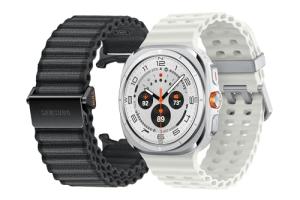 SAMSUNG Galaxy Watch Ultra 47mm LTE AI Smartwatch + Free Band, Energy Score, Heart Rate Tracking, Sleep Monitor, Fitness Tracker, GPS, 2024, Titanium White [US Version, 1Yr Manufacturer Warranty]