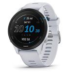 Garmin Forerunner® 255 Music, GPS Running Smartwatch with Music, Advanced Insights, Long-Lasting Battery, White (Renewed)
