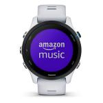 Garmin Forerunner® 255 Music, GPS Running Smartwatch with Music, Advanced Insights, Long-Lasting Battery, White (Renewed)