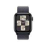 Apple Watch SE (2nd Gen) [GPS 40mm] Smartwatch with Midnight Aluminum Case with Midnight Sport Loop. Fitness & Sleep Tracker, Crash Detection, Heart Rate Monitor, Carbon Neutral