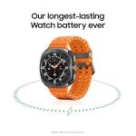 SAMSUNG Galaxy Watch Ultra 47mm LTE AI Smartwatch + Free Band, Energy Score, Heart Rate Tracking, Sleep Monitor, Fitness Tracker, GPS, 2024, Titanium White [US Version, 1Yr Manufacturer Warranty]