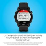 Garmin Forerunner 945 LTE, Premium GPS Running/Triathlon Smartwatch with LTE Connectivity, Black (Renewed)