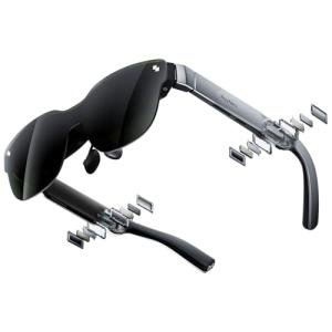 RayNeo Air 3s AR/XR Glasses, 201" 120Hz FHD HueView Display, Portable AR Video Eyewear Gaming Glasses for iPhone 16/15, Android, Mac, Switch, PS5, Steam Deck - Next-Gen Wearable Theater